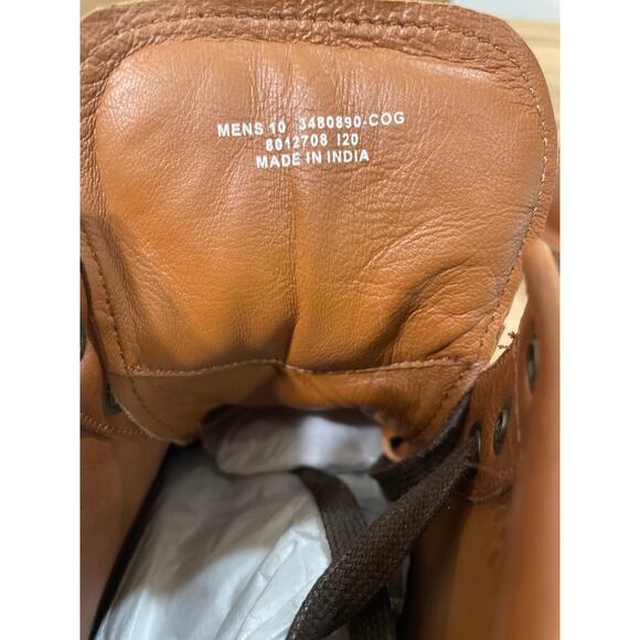 Frye Men's Gordon Lace Up Casual Boots Brown Soft Leather Size 10 NWOB Comfy - Picture 11 of 11